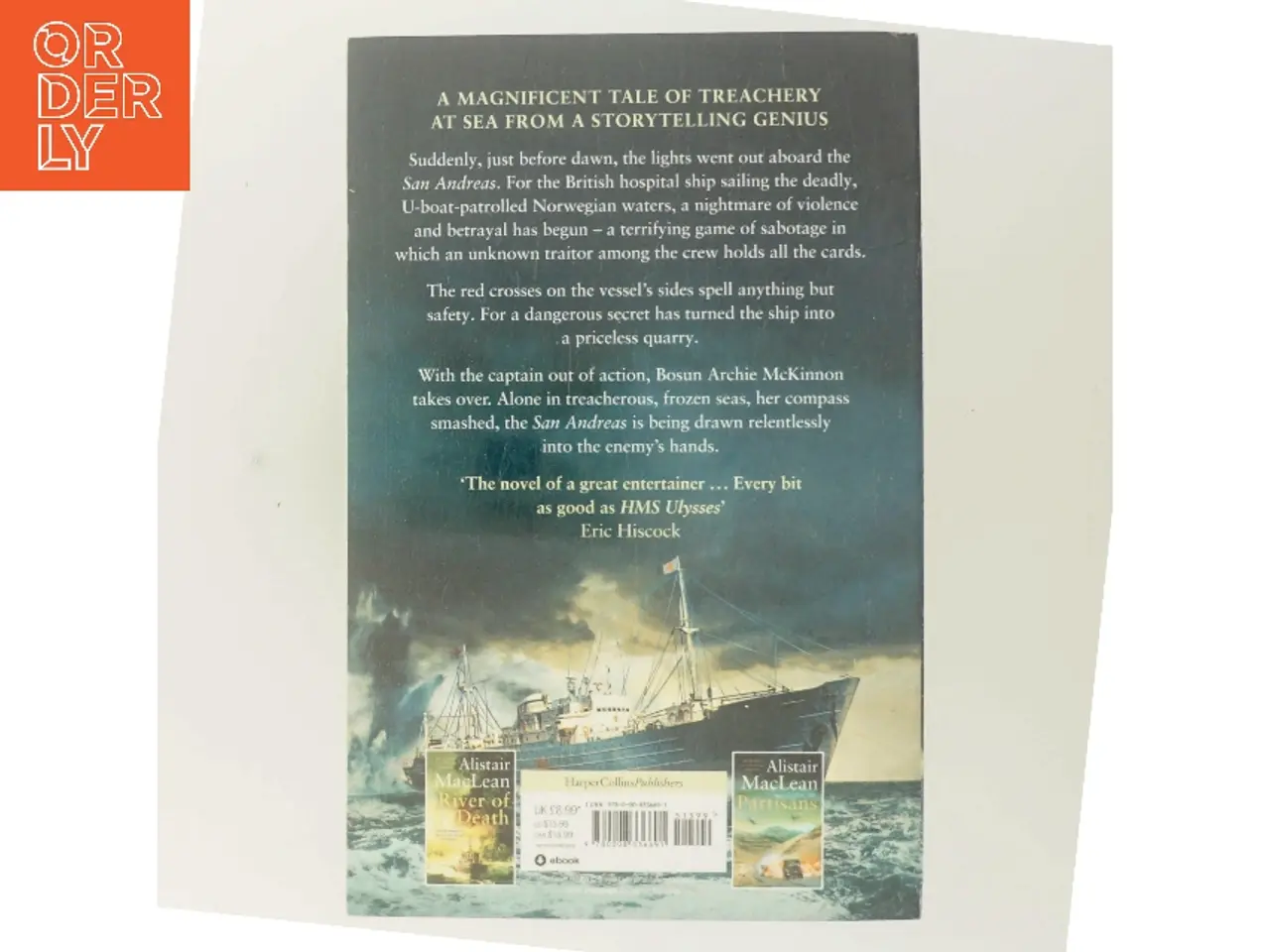 Billede 3 - San Andreas af Alistair MacLean (Bog)