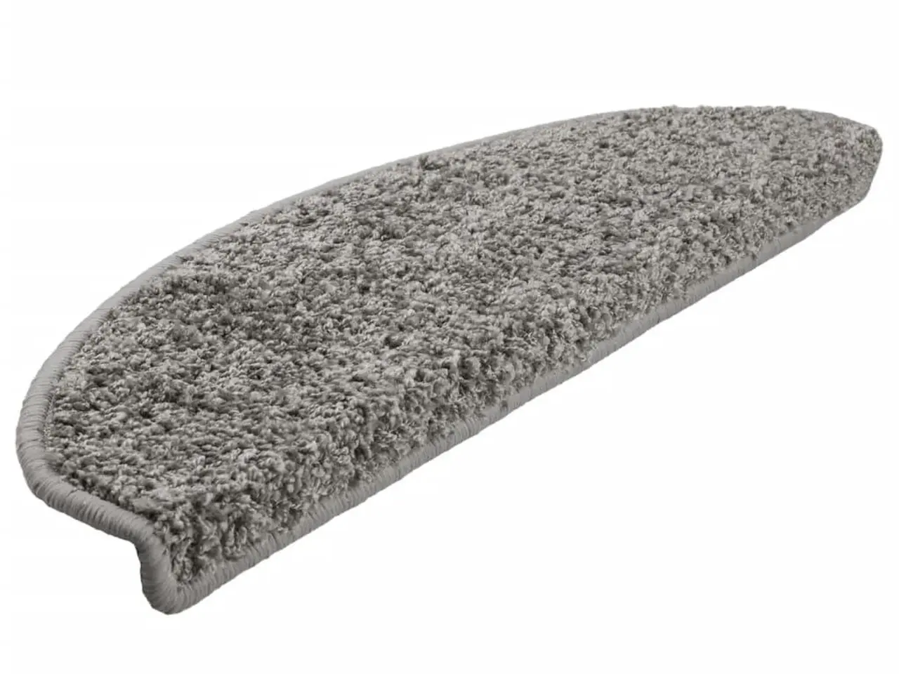 Billede 3 - Trappemåtter 15 stk. 65x21x4 cm grå halvrunde store