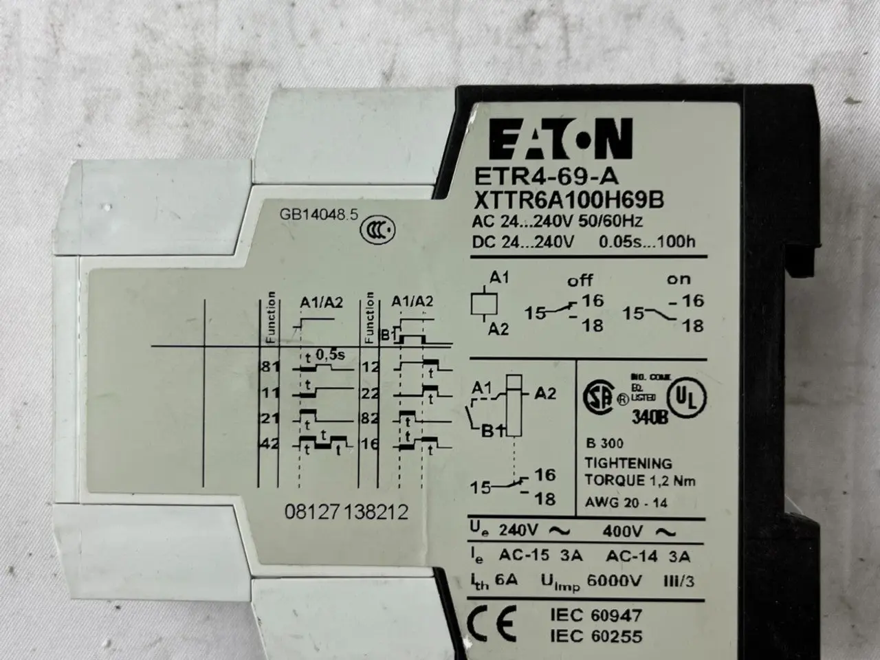Billede 2 - Eaton ETR4-69-A XTTR6A100H69B Multifunction Timer