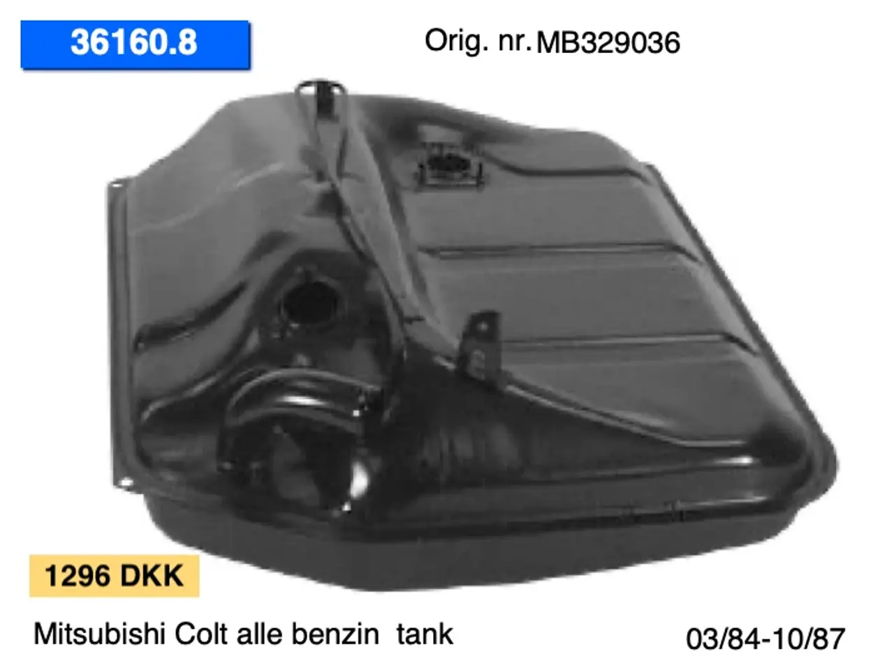 Billede 2 - Mitsubishi Colt-Lancia tanke