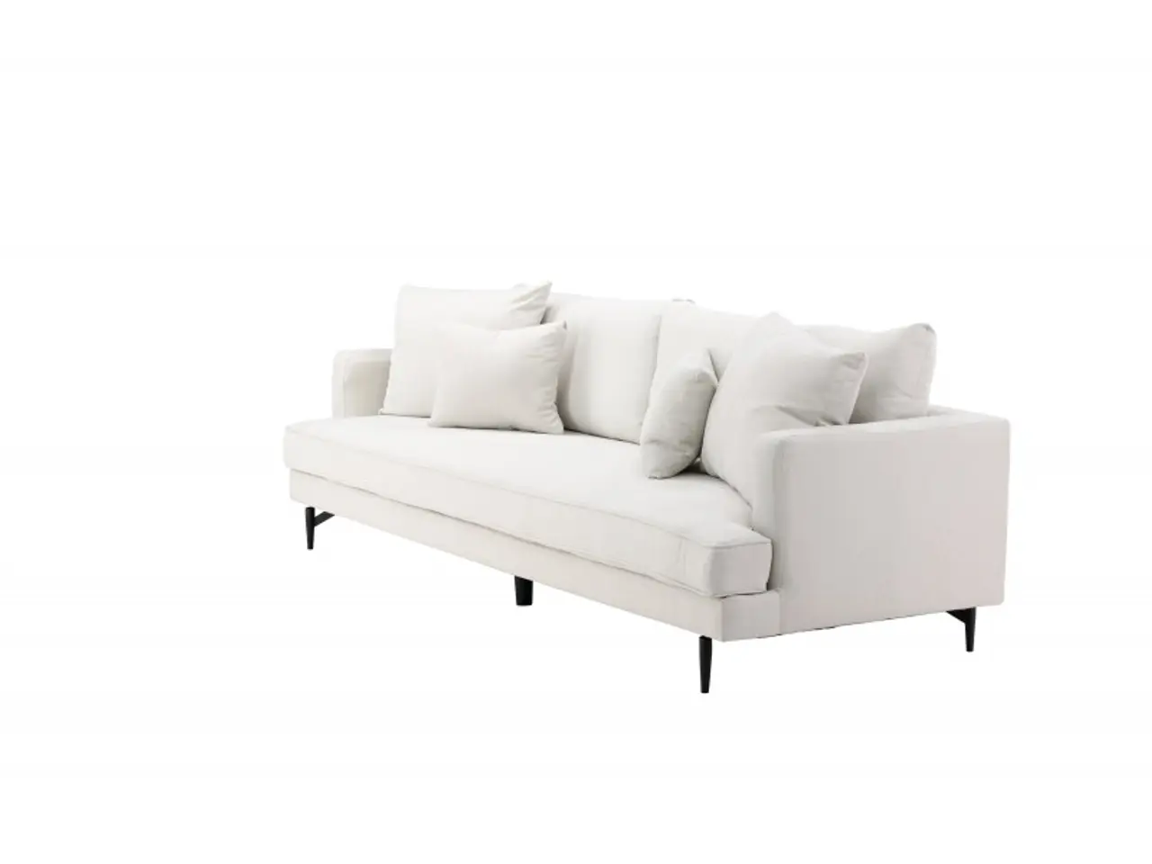 Billede 5 - Sofia 3 personers Sofa - Beige Stof