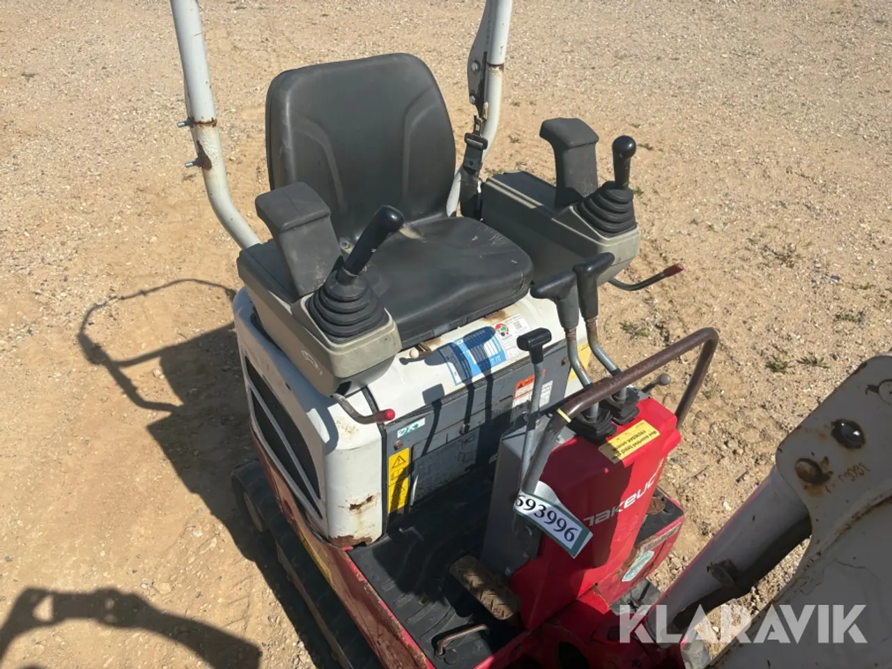 Billede 10 - Minigraver Takeuchi TB210R med tilbehør