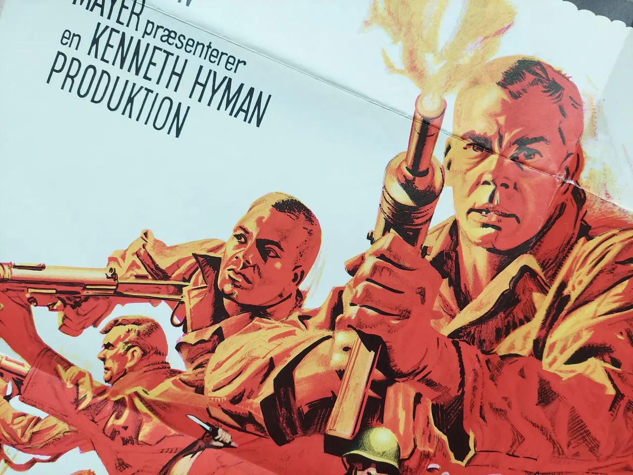 Billede 4 - Original biografplakat (1967) – Det Beskidte Dusin