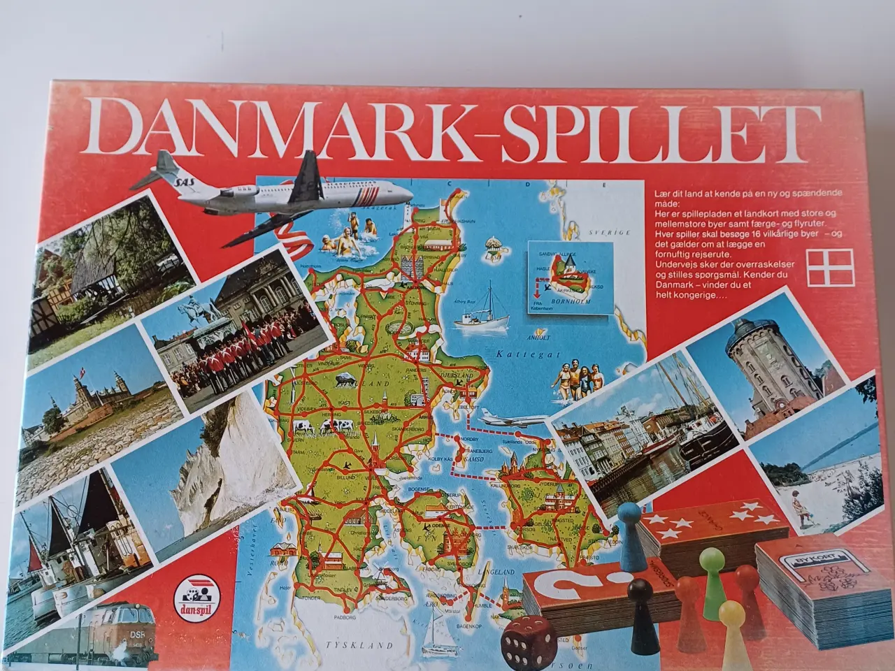 Billede 1 - Danmark-spillet familiespil - alder 8 - 99 år