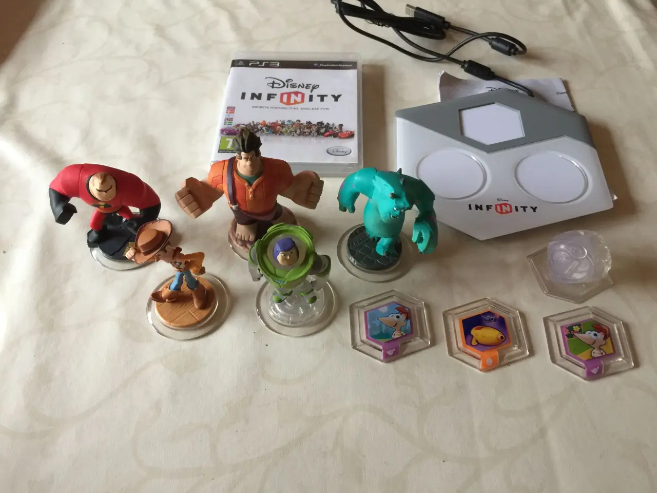 Billede 2 - PS3 Disney Infinity spil + tilbehør