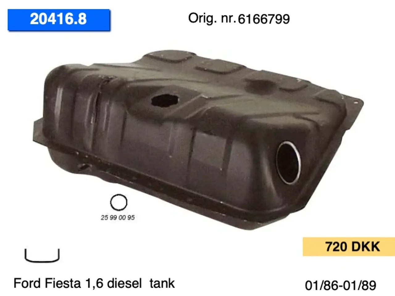 Billede 8 - Ford Fiesta (76-02) tanke