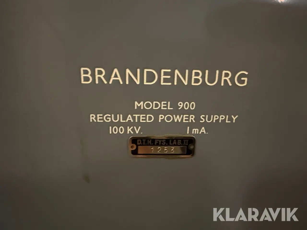Billede 5 - Strømforsyning Brandenburg, variabel 100 kV DC