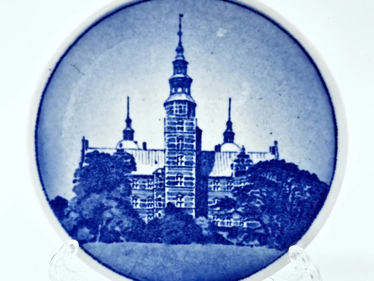 Billede 1 - Royal Copenhagen Mini Platte Rosenborg 1-2010