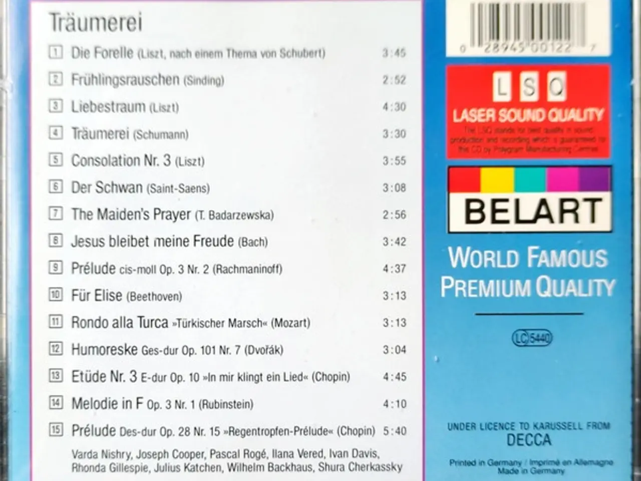 Billede 2 - Diverse kunstnere – Träumerei – CD