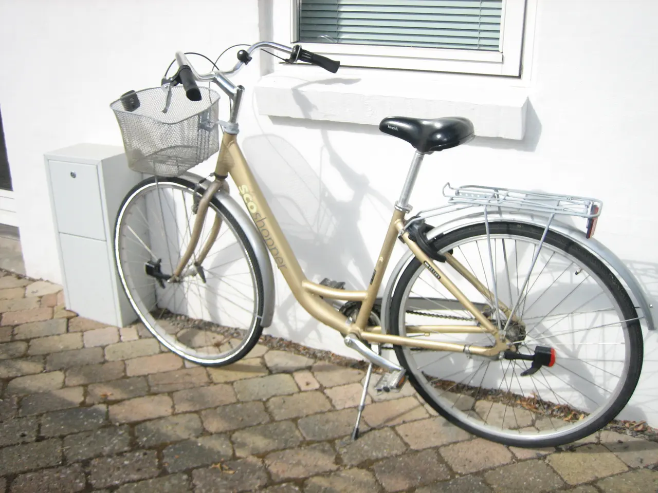 Billede 3 - Velholdt SCO Shopper Damecykel med Aluminium stel.