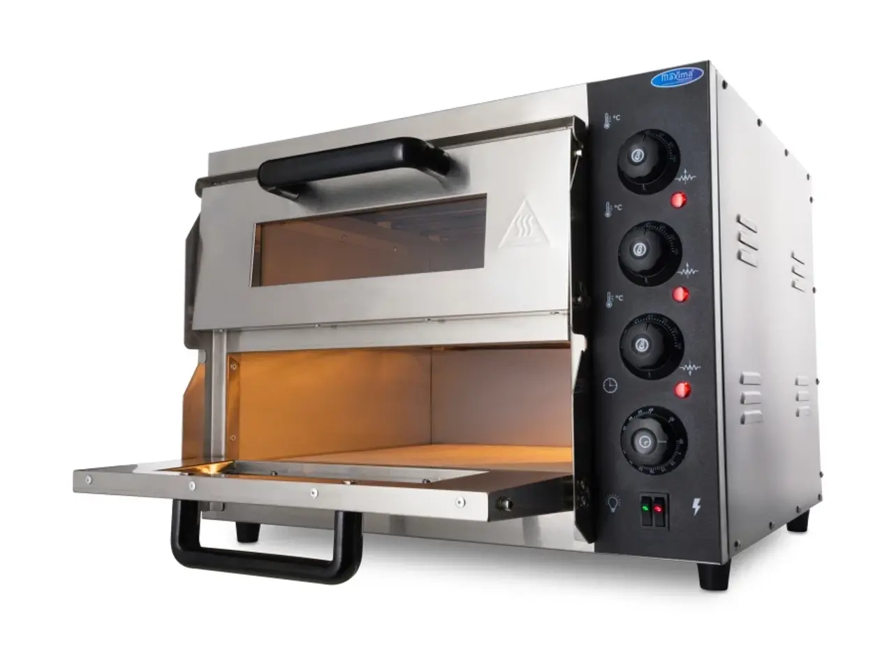 Billede 3 - Kompakt pizzaovn 2 x 40 cm – 230 V