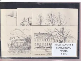 Receptkuverter - Skanderborg Apotek - 5 Stk.