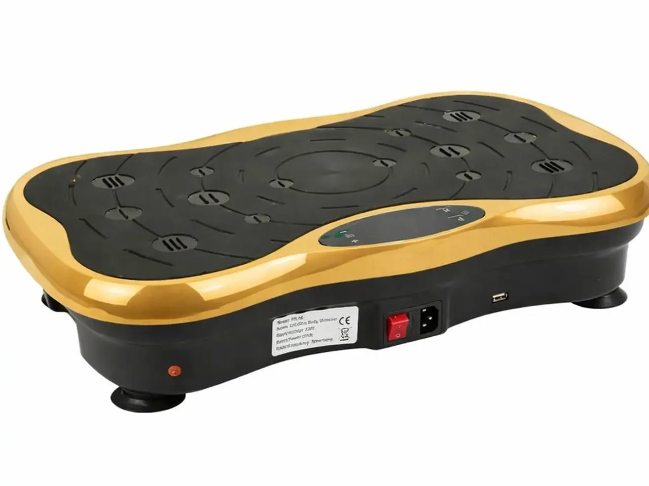 Billede 2 - Extralink Moonwalk Spin Move vibrationsplatform til fitness 200 W - guld