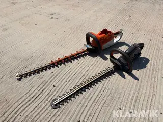 Hækkeklippere Husqvarna og Stihl - 2 styk