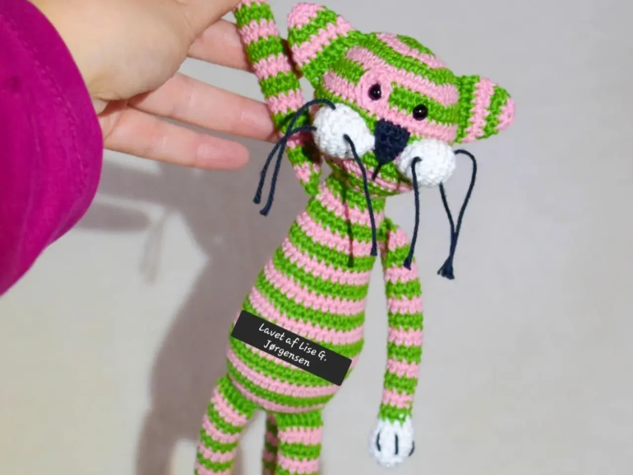 Billede 8 - Hæklede mini-katte, kunsthåndværk 
