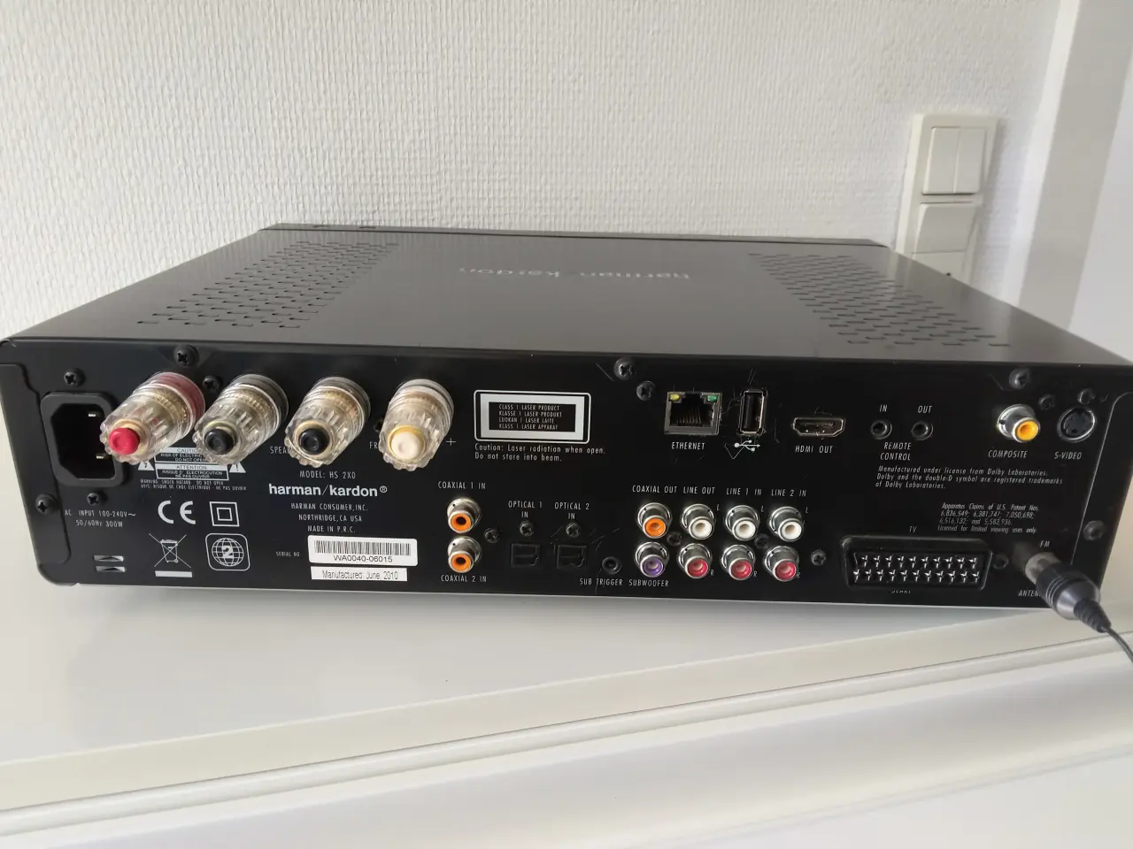 Billede 2 - Harmon Kardon  reseiver, CD  DVD afspiller,