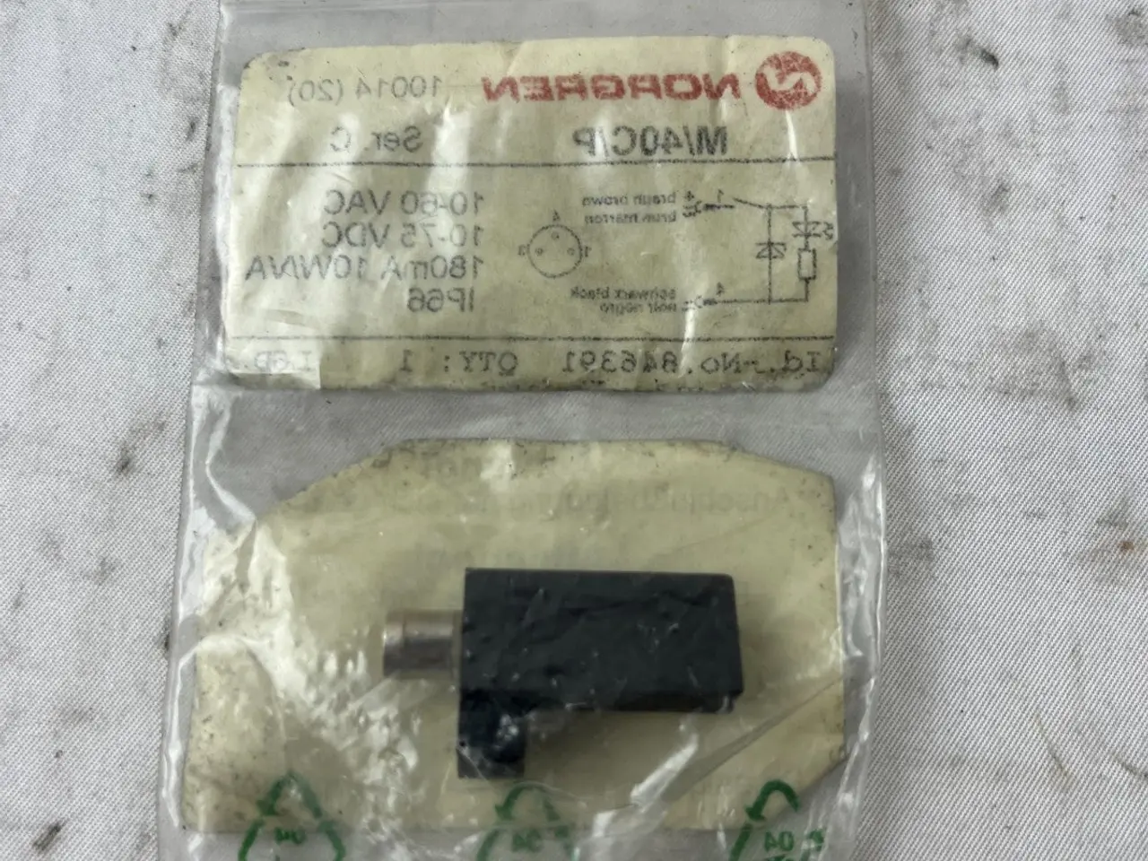 Billede 4 - Norgren M/40C/P Magnetic Cylinder kontakt 10-60VAC