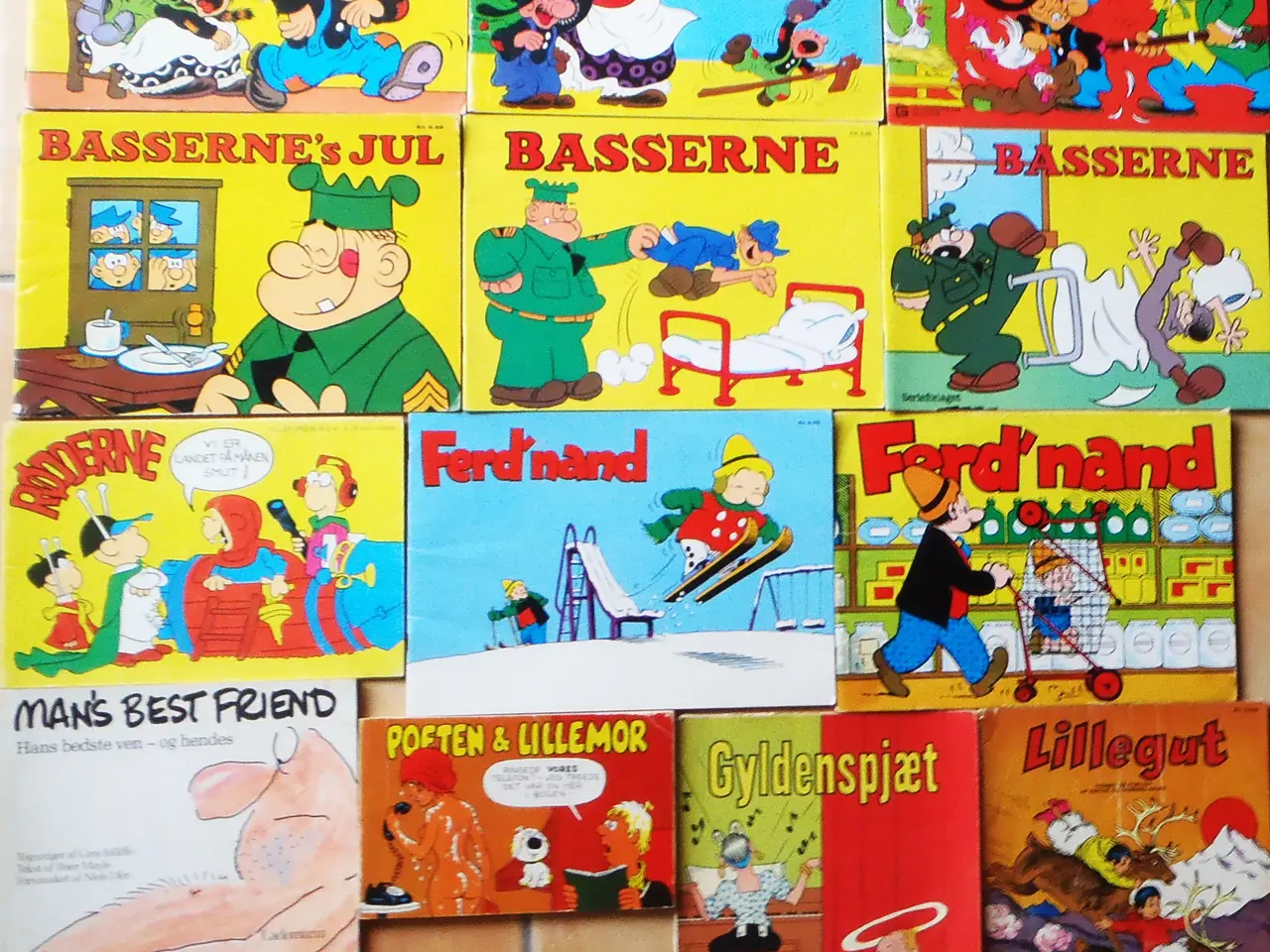 Billede 1 - Humoristiske årshæfter - Klaus Kludder, Ferd'nand 