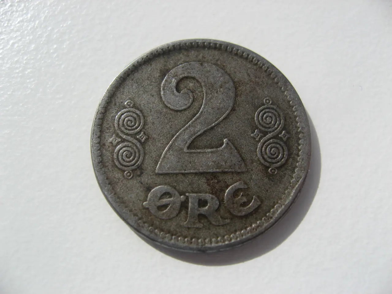 Billede 2 - Flot 2 øre 1919 Jern, den gode, 