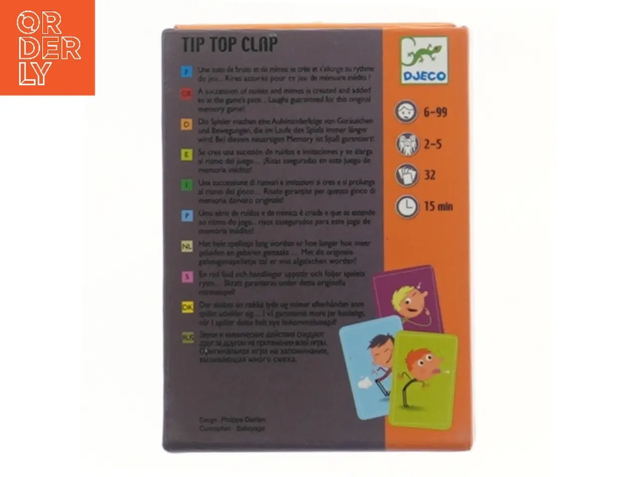 Billede 2 - Djeco Tip Top Clap hukommelsesspil fra Djeco (str. 12x8,5 cm)