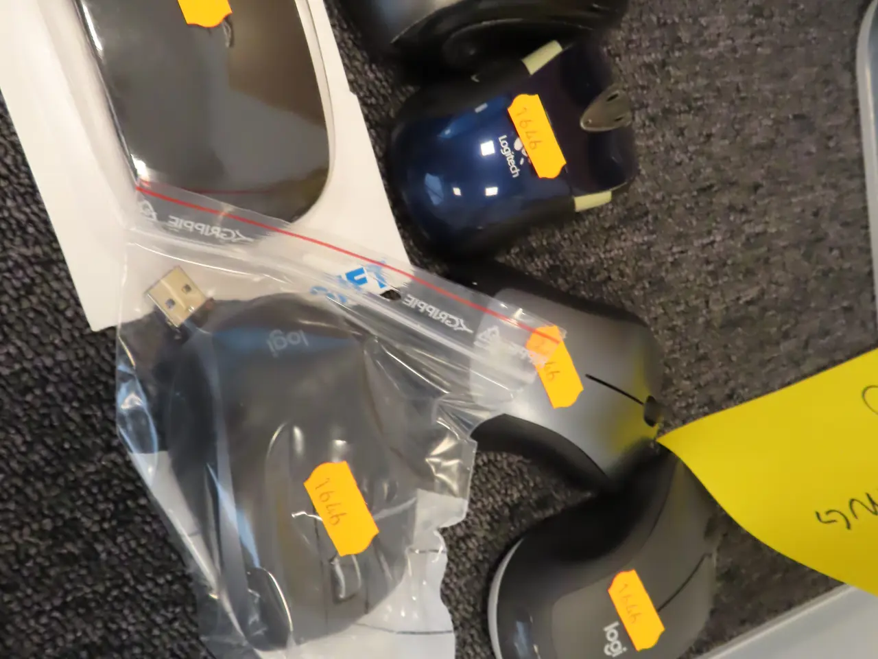 Billede 3 - 9 stk. Mus LOGITECH m.fl. (med dongle)