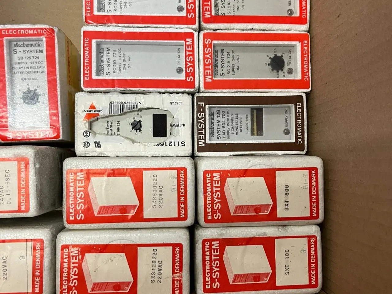 Billede 10 - parti 16x Electromatic S‑System Timers SC210 724