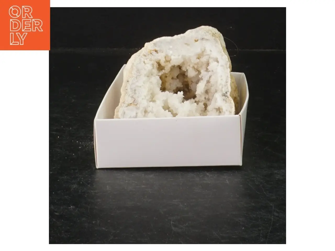 Billede 4 - Geode med krystaller (str. 13 cm)