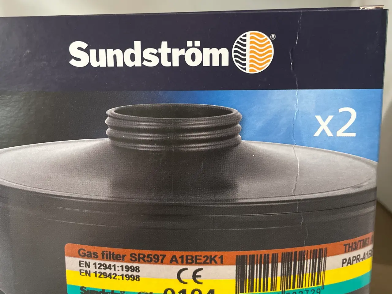 Billede 3 - Sundstrøm Sr 515/597Maler gas filter pris 2stk