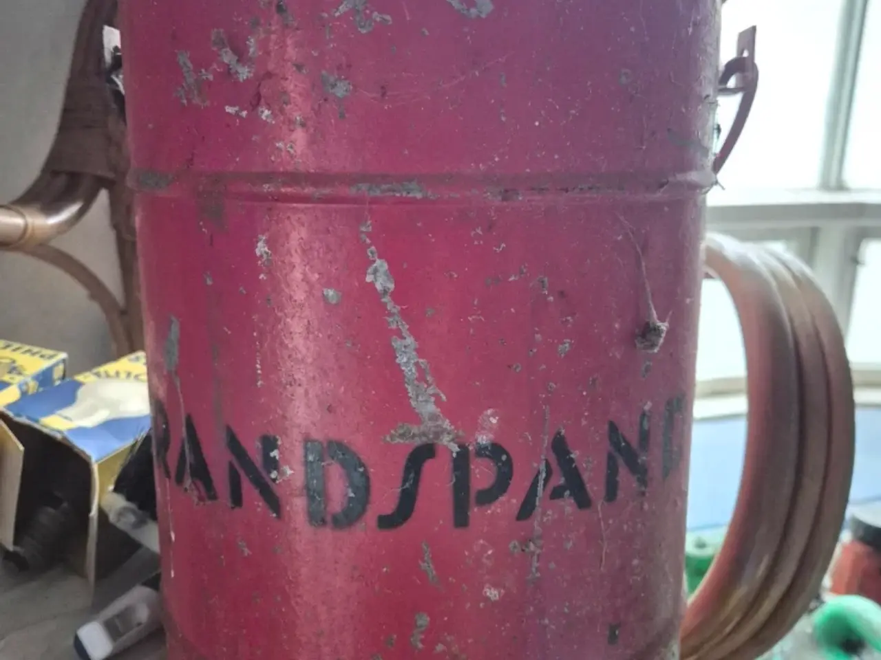 Billede 2 - Ginge plænklipper brand spande
