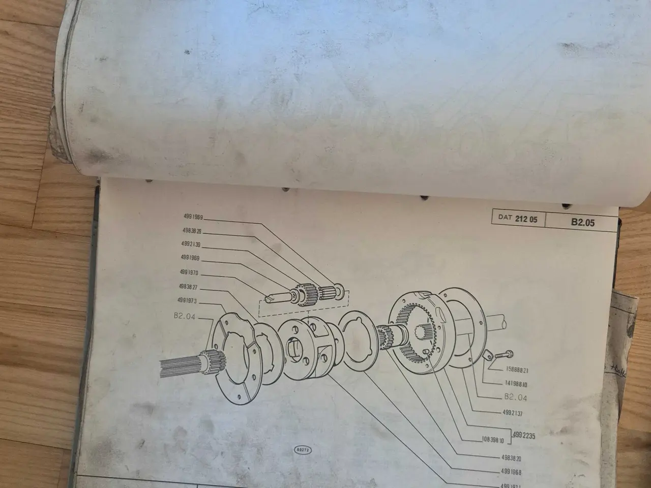 Billede 3 - Fiat reservedeles kataloger 