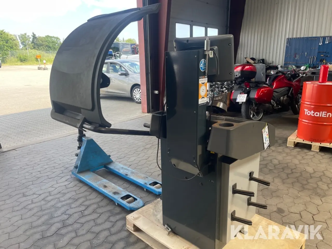 Billede 5 - Hjulafbalanceringsmaskine Flexone Sice S63E