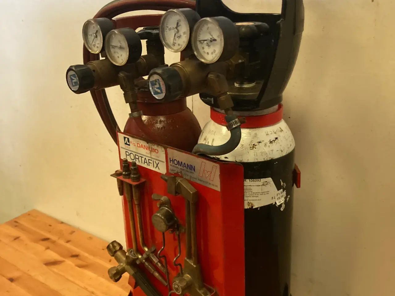 Billede 3 - Ilt/gas sæt, Autogena Portafix