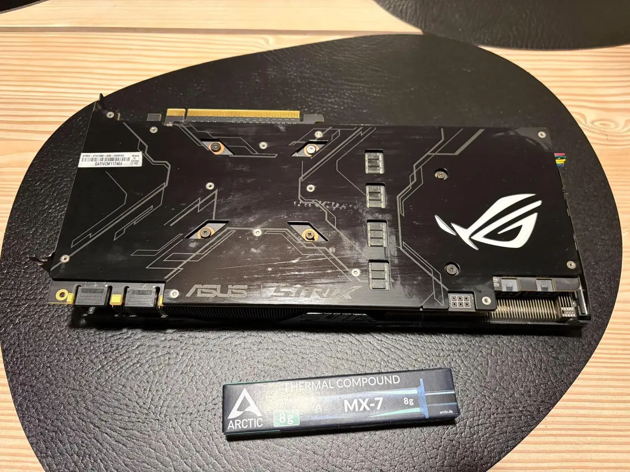Billede 2 - 1080 ROG STRIX (rengjort og nyt thermal paste)