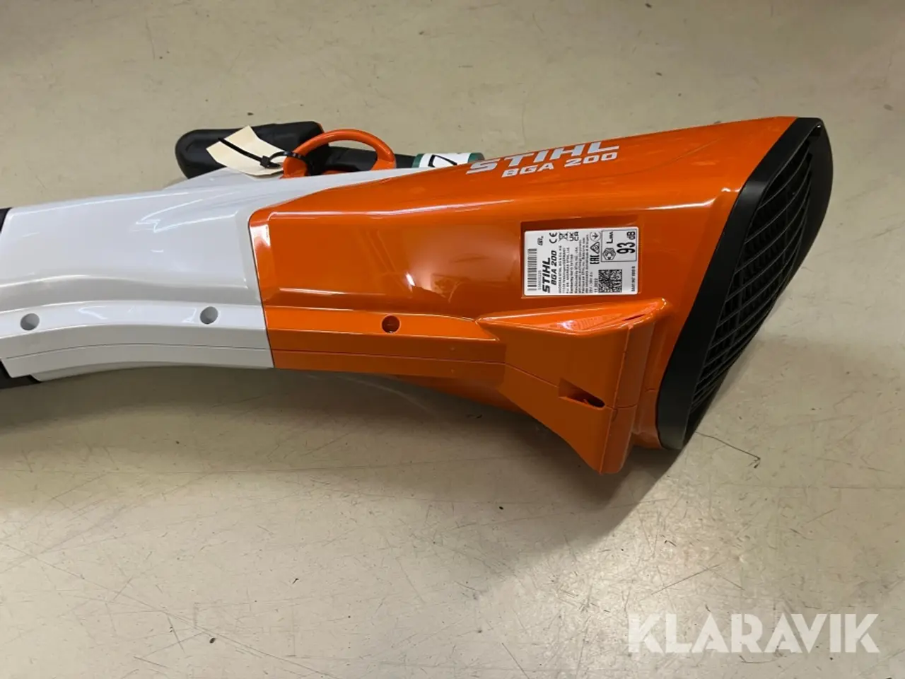 Billede 9 - Løvblæser STIHL BGA 200 batteridrevet