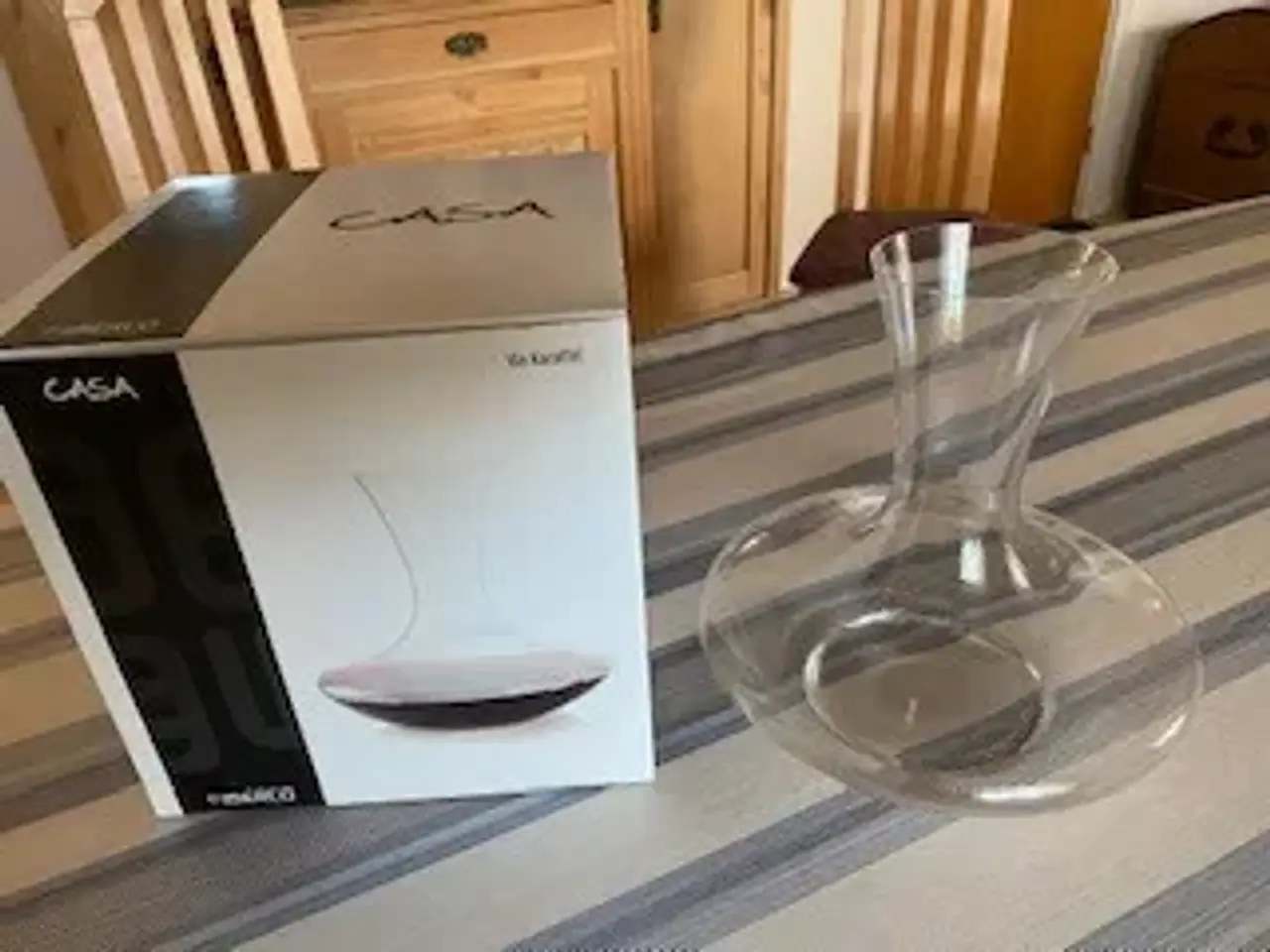 Billede 2 -  Vinkaraffel CASA til den gode vin. 