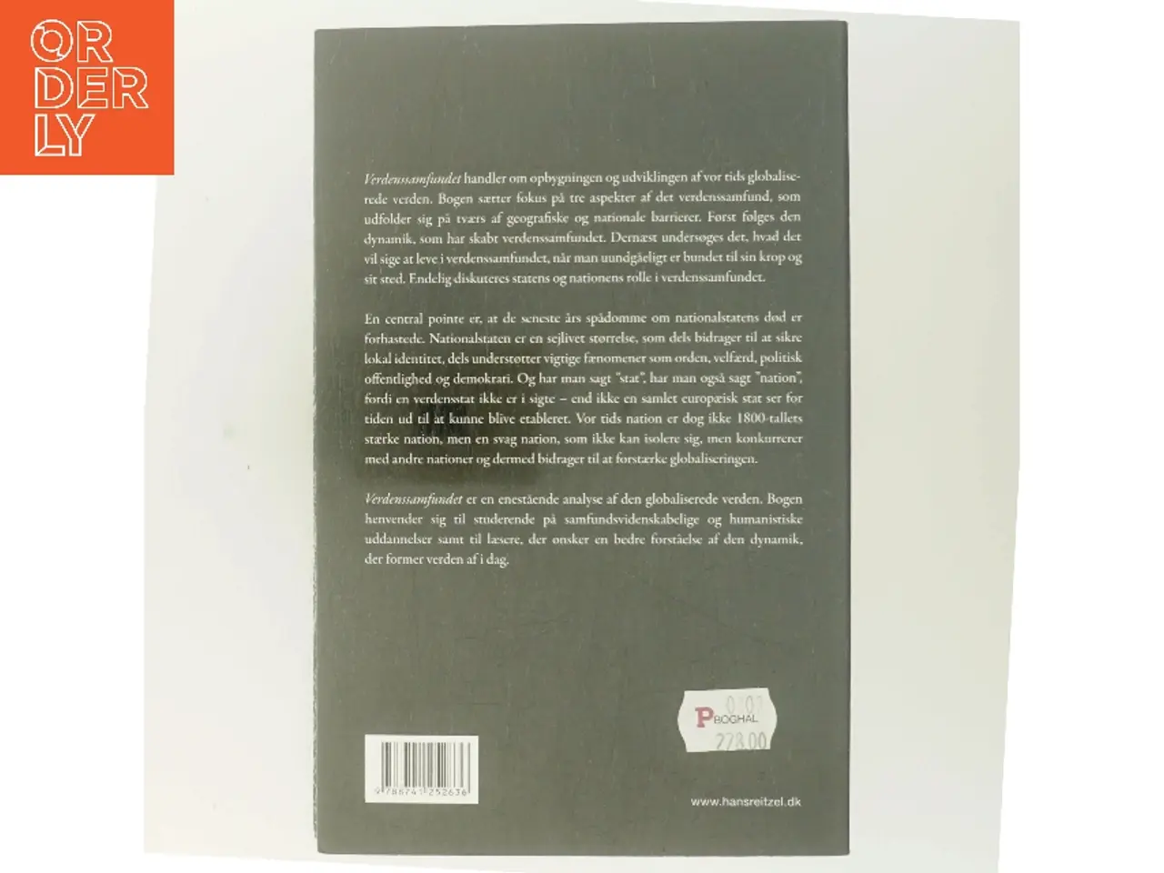 Billede 3 - Verdenssamfundet : et filosofisk essay af Ole Thyssen (Bog)