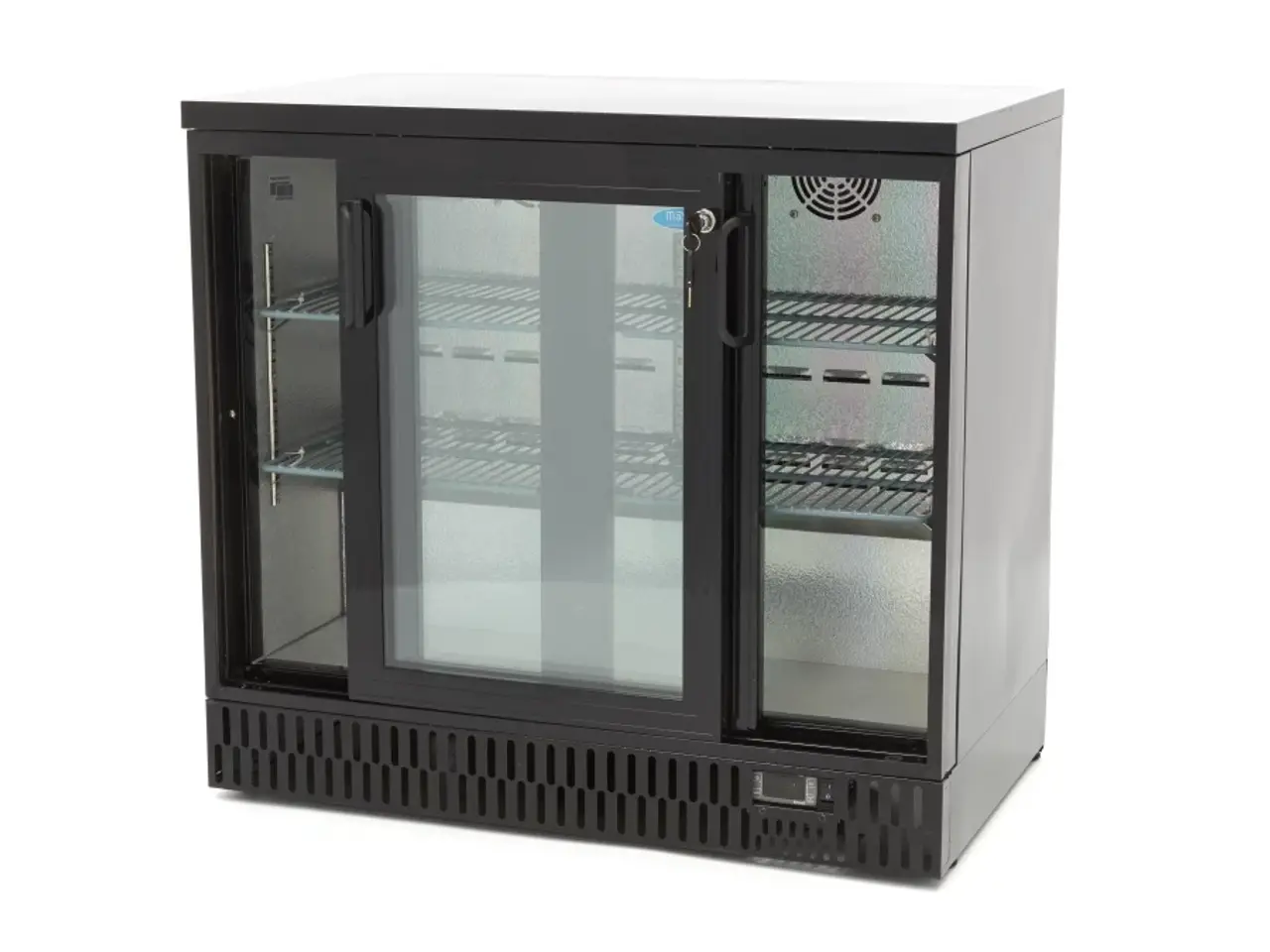 Billede 3 - Backbar / Flaskekøler 227 L – 2 skydelåger
