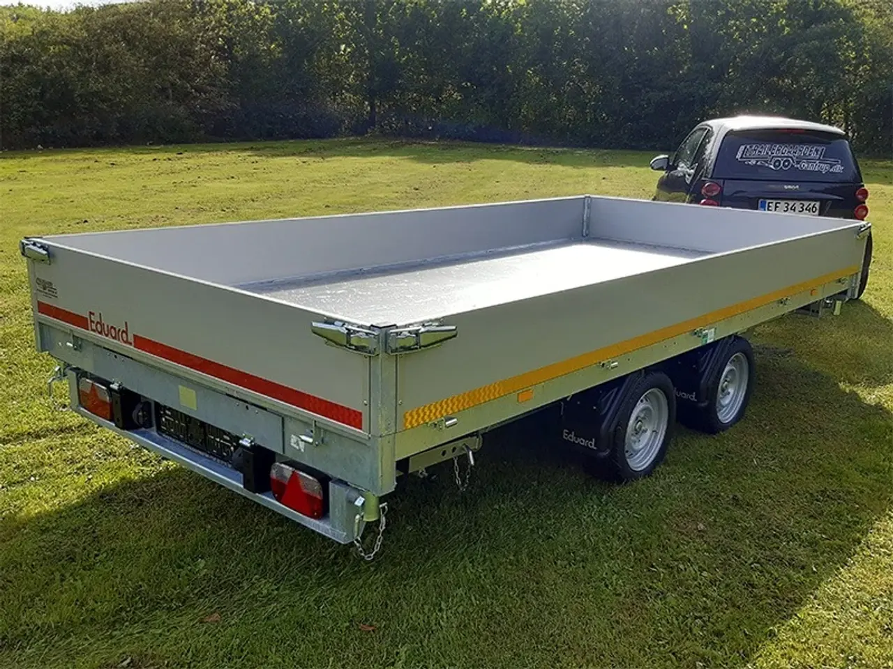 Billede 6 - EDUARD trailer 4020-3500.63 EL tip m/Ramper og støtteben