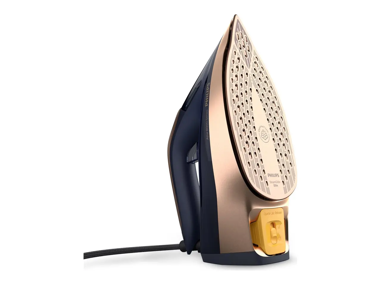 Billede 2 - Dampstrygejern Philips Azur 8000 Series DST8050, 3.000 W, mørkeblå