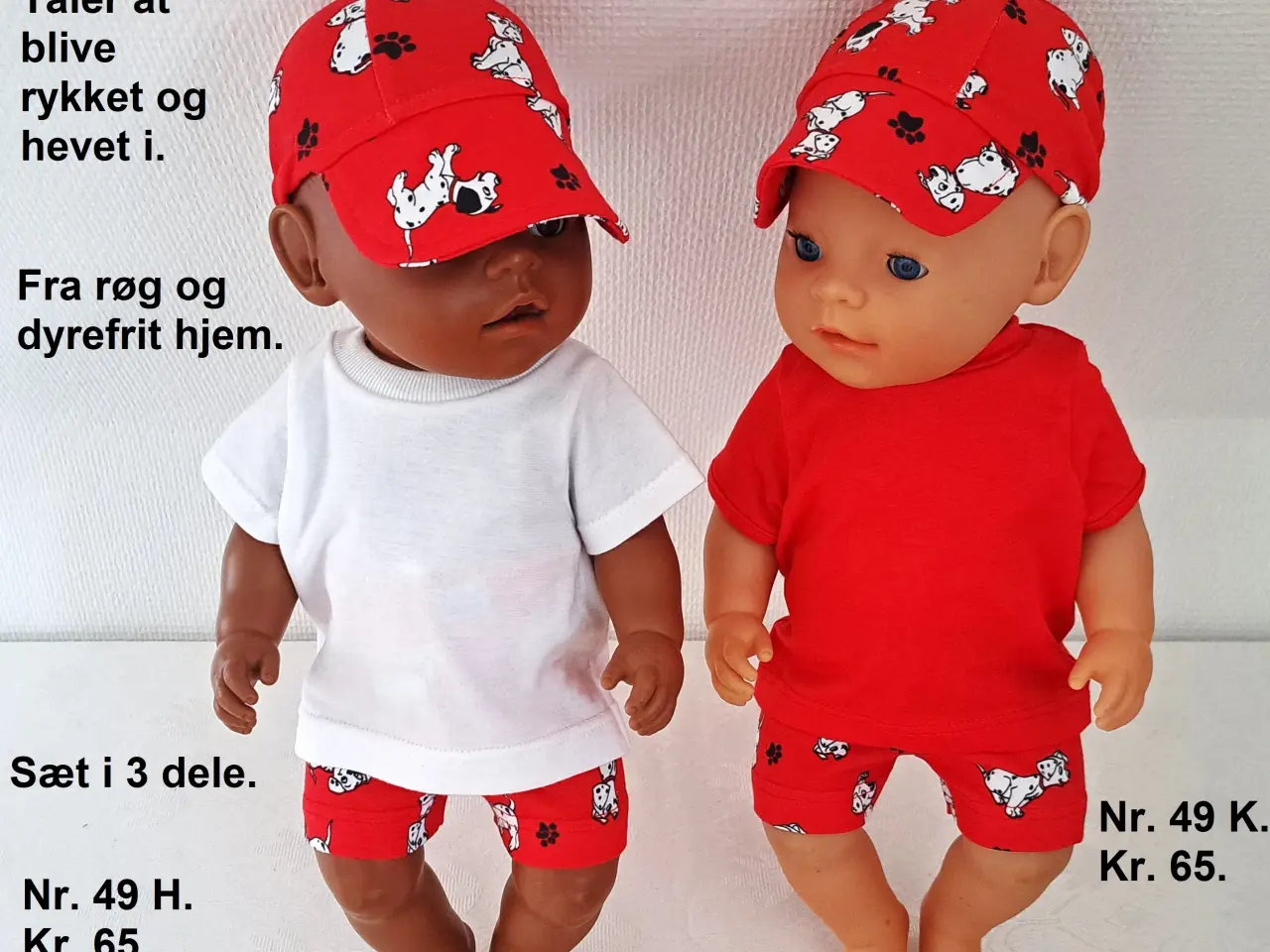 Billede 18 - Babyborn: Kjoler der passer til  fra 40 og 42cm. 