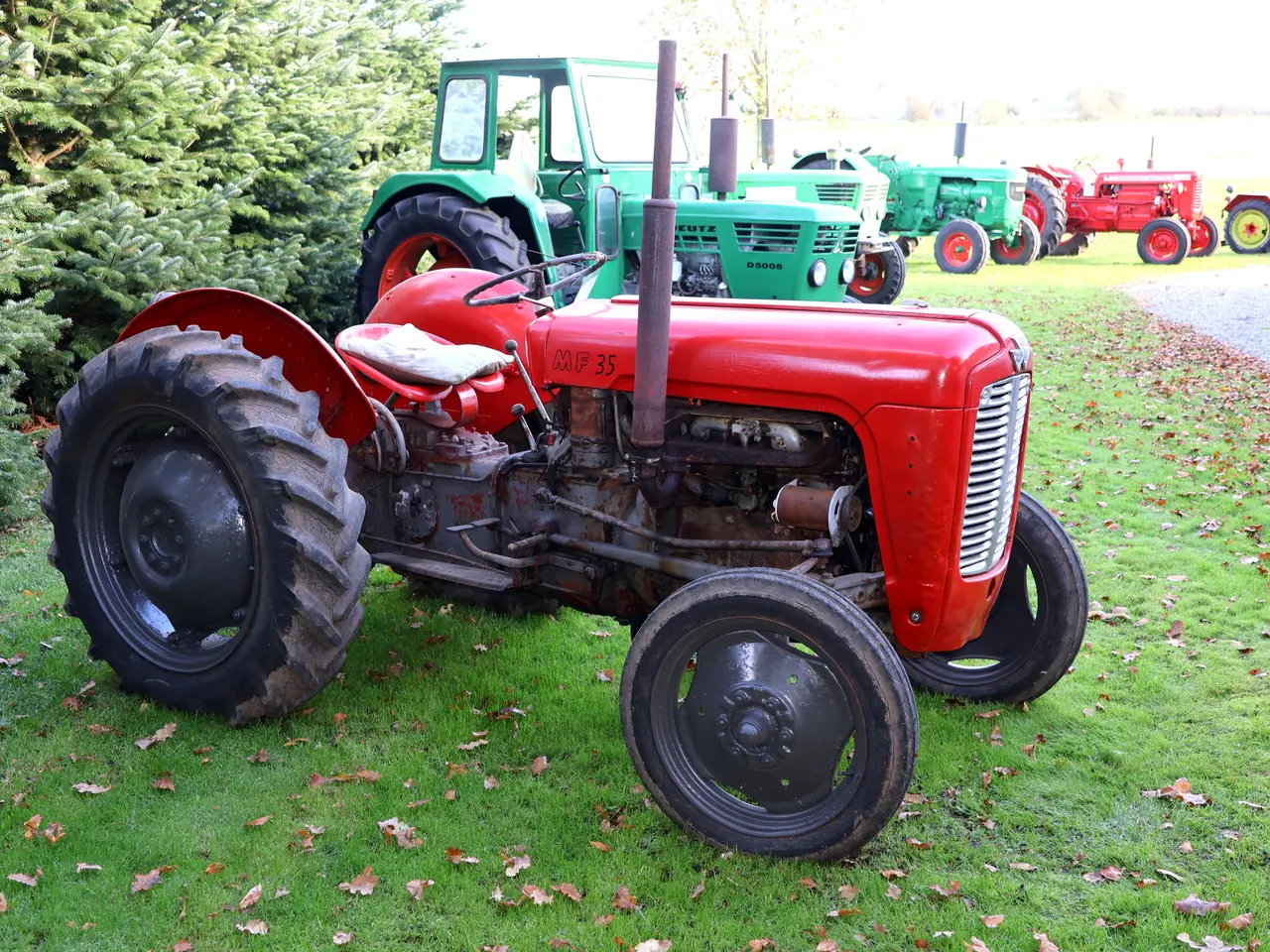 Billede 4 - Massey Ferguson 35. Benzin.