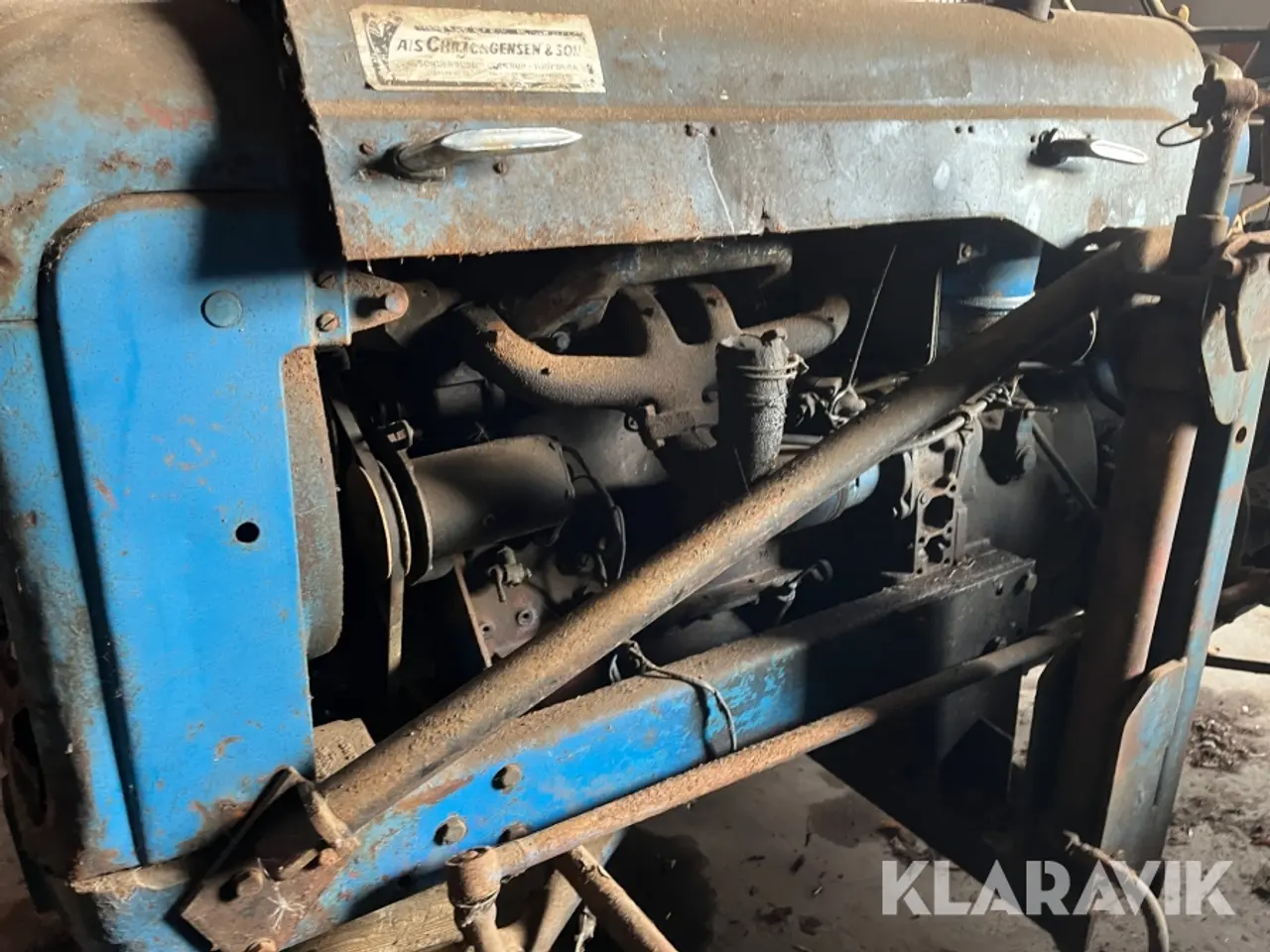 Billede 4 - Veterantraktor Fordson Major