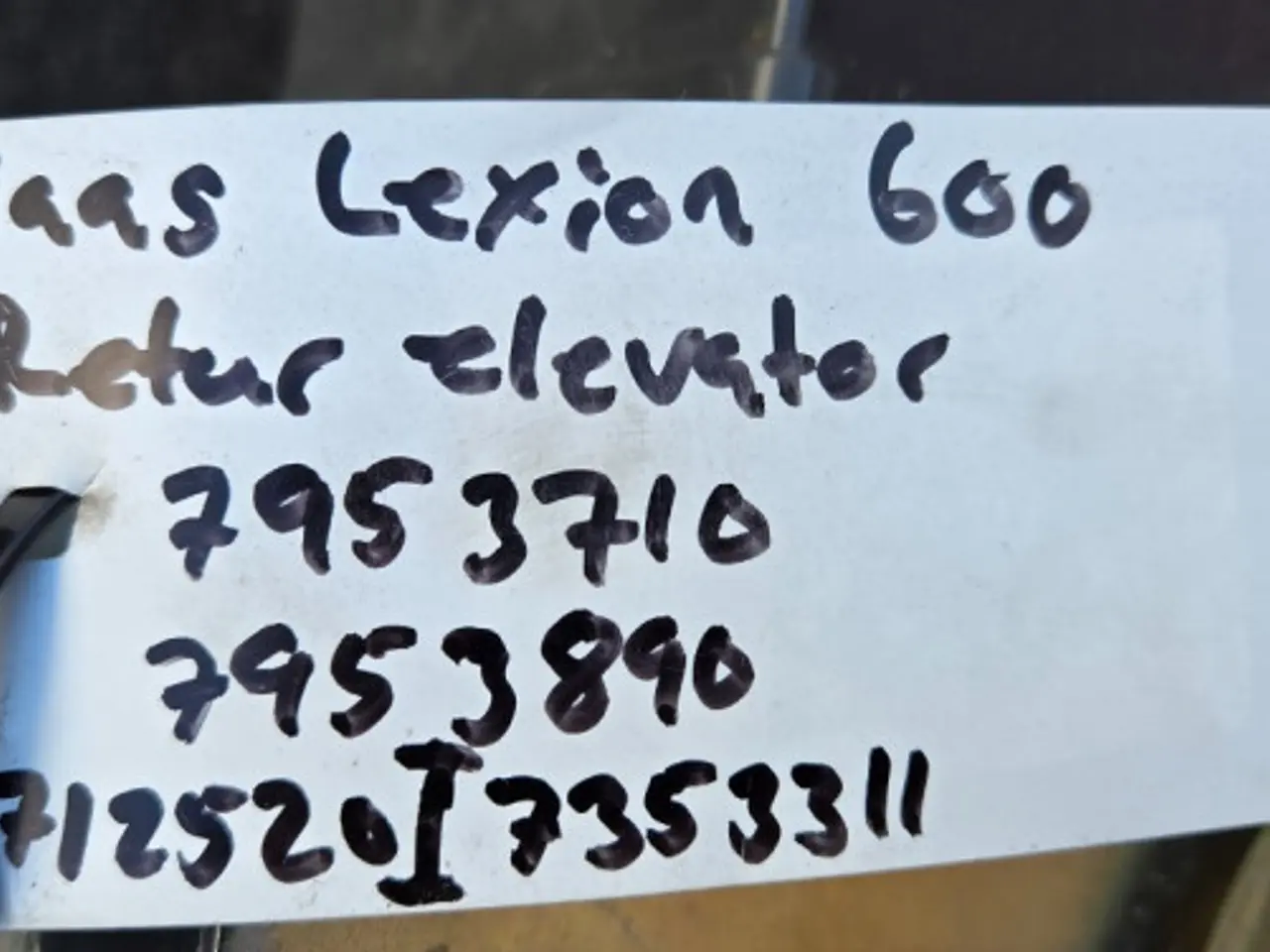 Billede 19 - Claas Lexion 600 Elevatorkasse 7953710