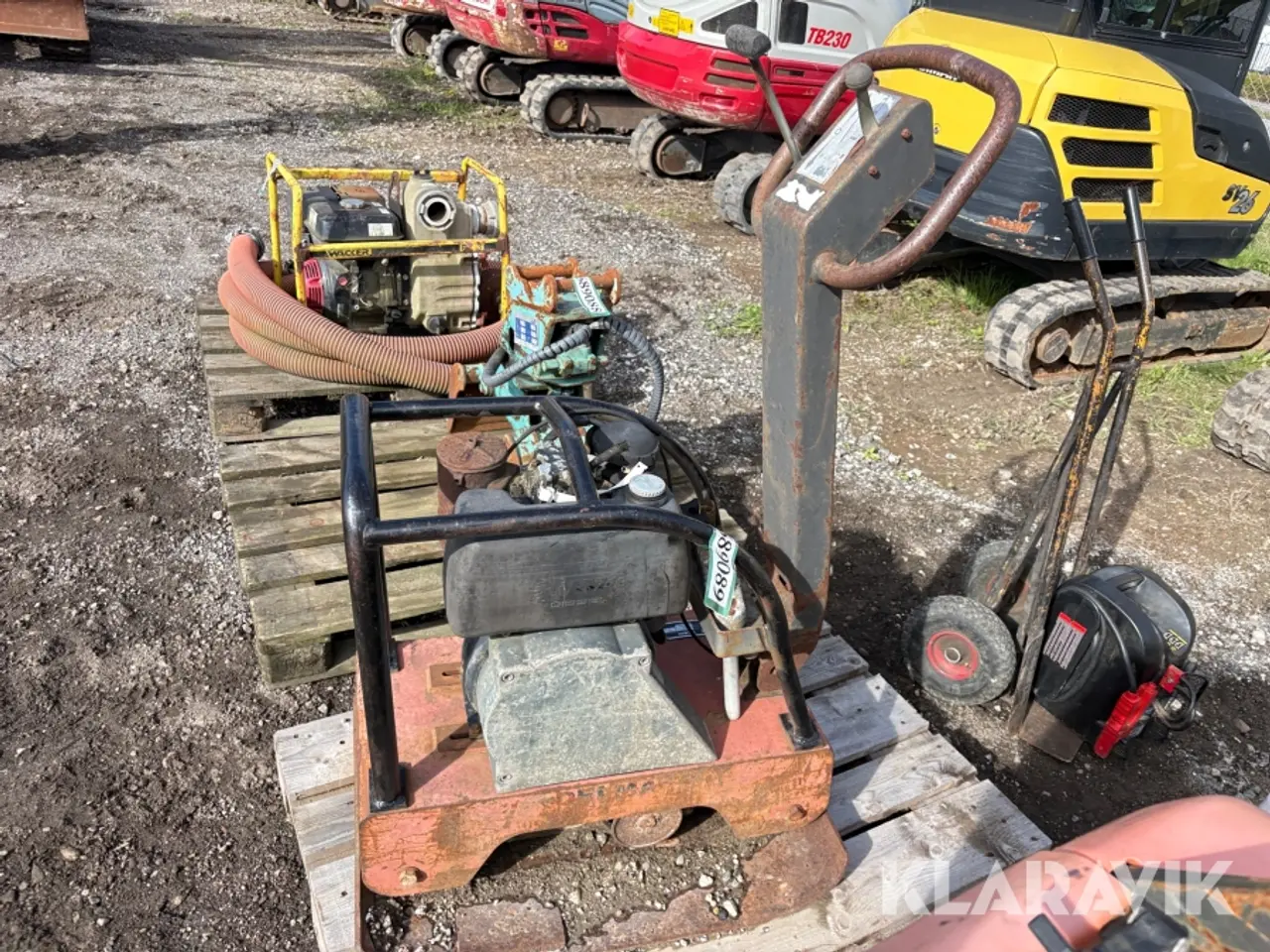 Billede 1 - Pladevibrator Delmag Sx30