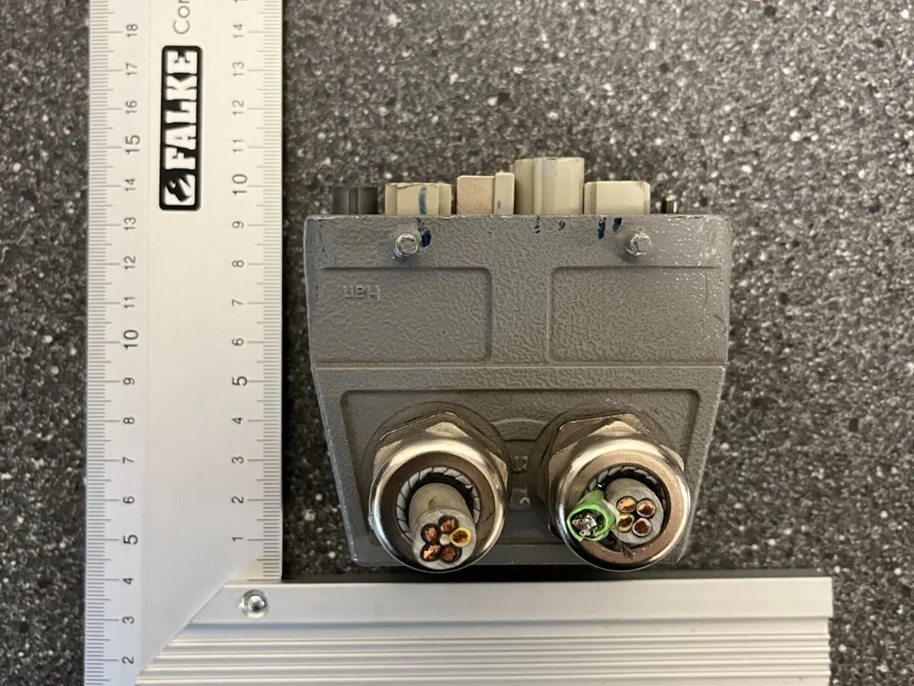 Billede 6 - Harting Han stik med blandet Power & Data Modules