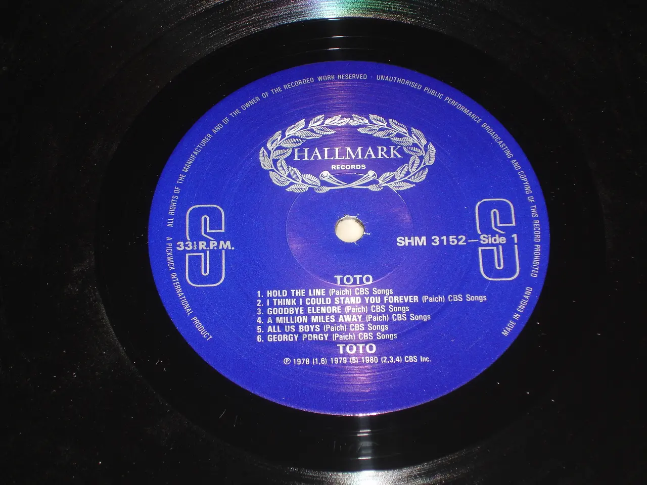Billede 4 - (Sender gerne) Toto – Hold The Line