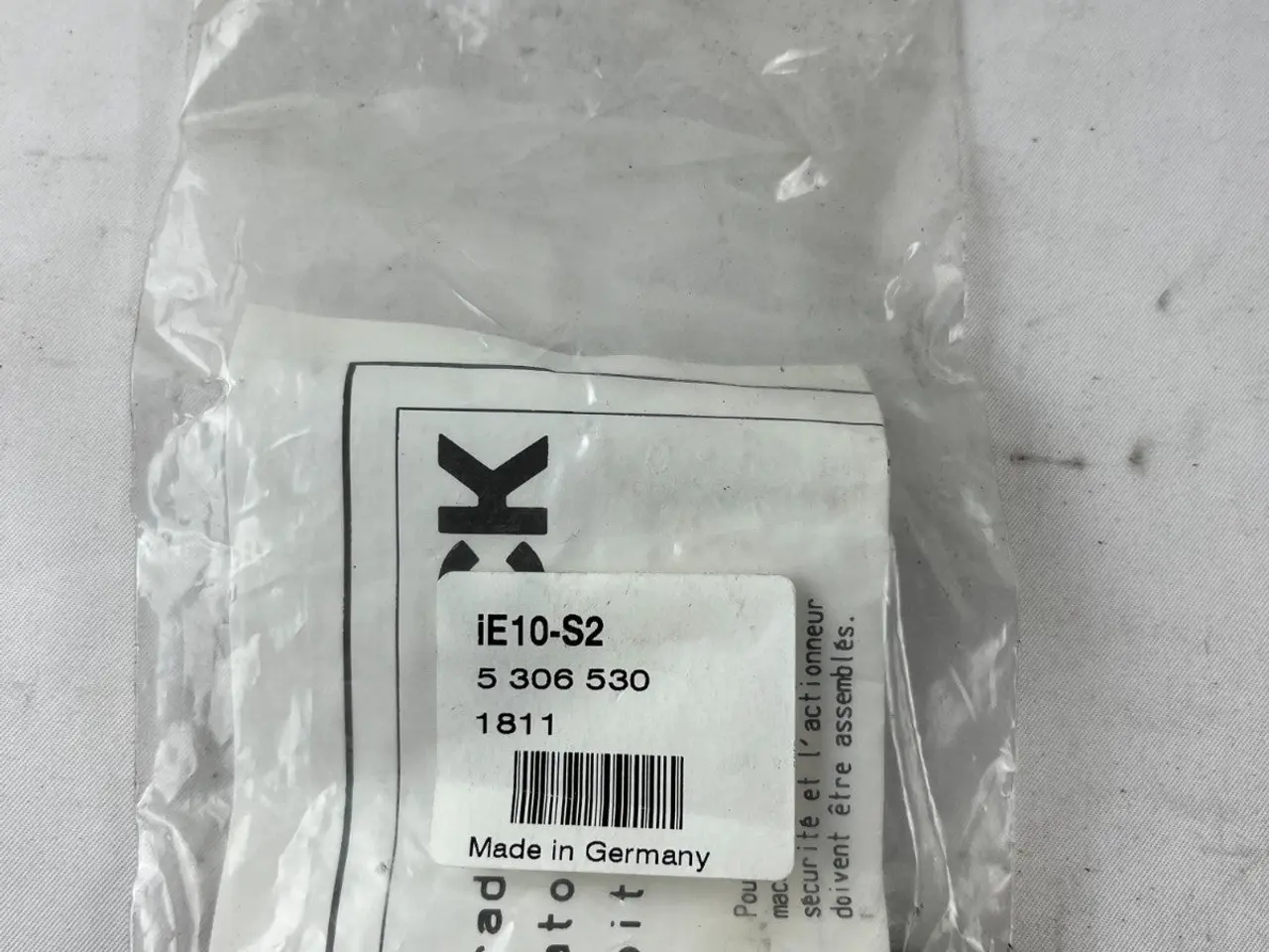 Billede 3 - Sick iE10-S2 Safety Actuator 5306530 Straight i10