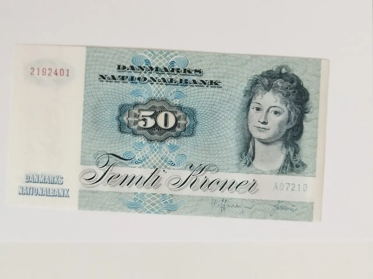 Billede 3 - 50 Kroner. Bankfrisk. Fra 1972