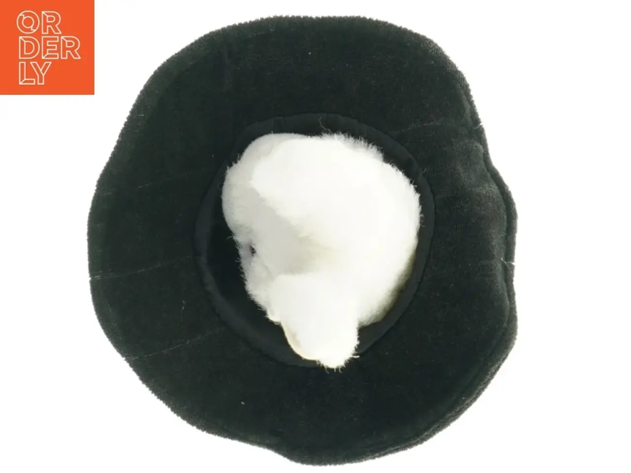 Billede 4 - Sort tryllehat med kanin (str. 31 cm)