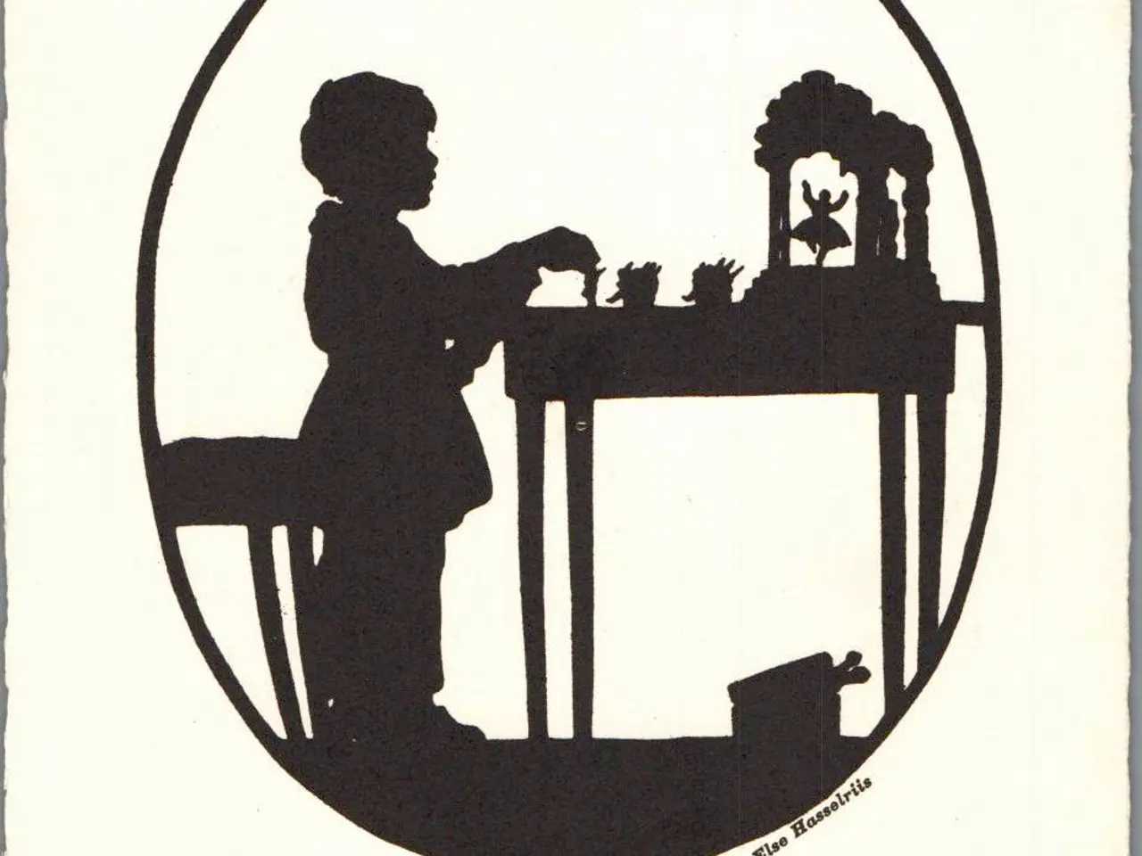 Billede 1 - Hasselriis, Else - H. C. Andersen - Kartonkort 18x15 cm - Ubrugt